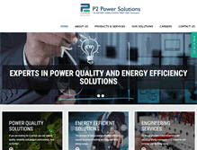 Tablet Screenshot of p2power.com